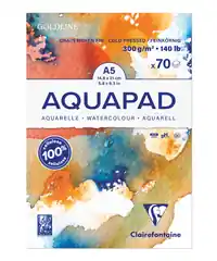 Nieuw Clairefontaine goldline Aquapad – A5