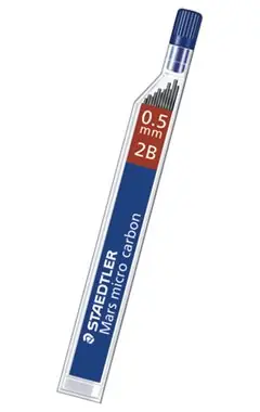 Dagaanbieding Staedtler mars vulpotloodvulling 0.5 2B