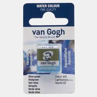Van Gogh aquarelverf 1/2 napje 620 olijfgroen Actieprijs
