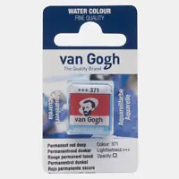 Van Gogh aquarelverf 1/2 napje 371 permanentrood donker Alleen Vandaag