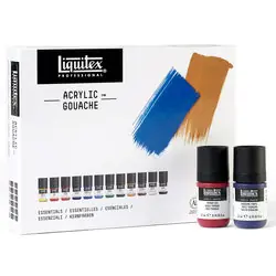Nieuw Liquitex acrylic gouache set 12 x 22ml essentials