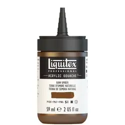 Liquitex acrylic gouache 59ml – S1 331 Raw umber Premium