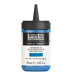 Actieprijs Liquitex acrylic gouache 59ml – S1 470 Ceruleum blue hue