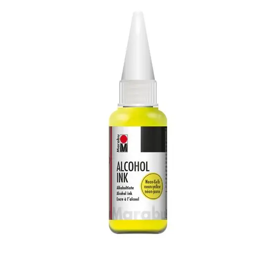 Actieprijs Marabu alcohol inkt 20ml – 321 neon geel