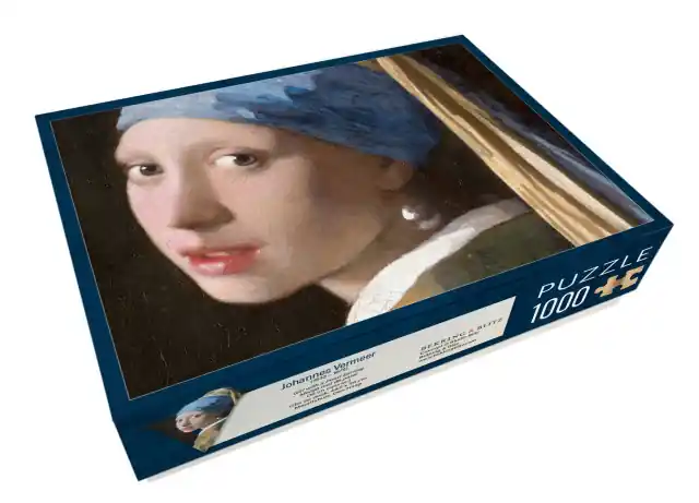 Nieuw Puzzel – Johannes Vermeer – Meisje met de parel