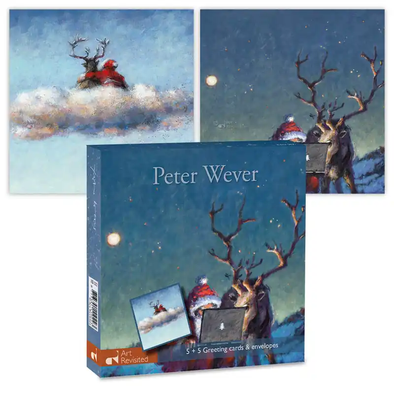 Beperkt Aanbod Wenskaartenset Peter Wever kerst