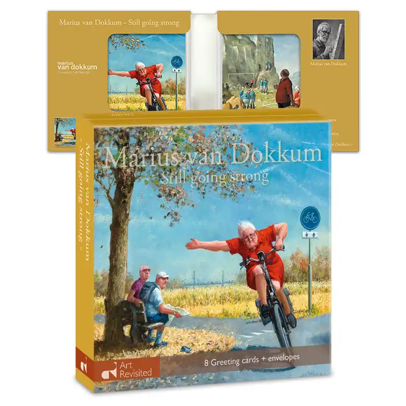 Nu Kopen Wenskaartenset 8 kaarten – Marius van Dokkum – Still going strong