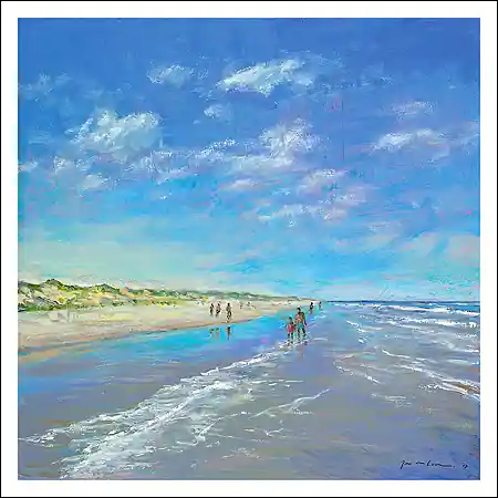 Wenskaart Jan van Loon – Oerol – 15 x 15 Gecertificeerd