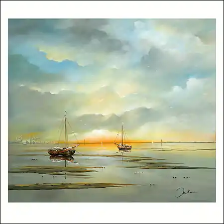 Wenskaart Jan Kooistra – Windstil – 15 x 15 Lage Prijs