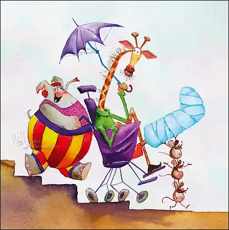 Beste Prijs Wenskaart blic Marius van Dokkum – Mantelzorger – 12 x 12