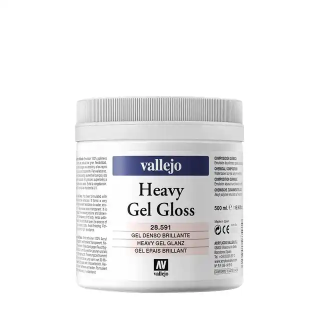 Vallejo heavy gel glans 500ml Actieprijs