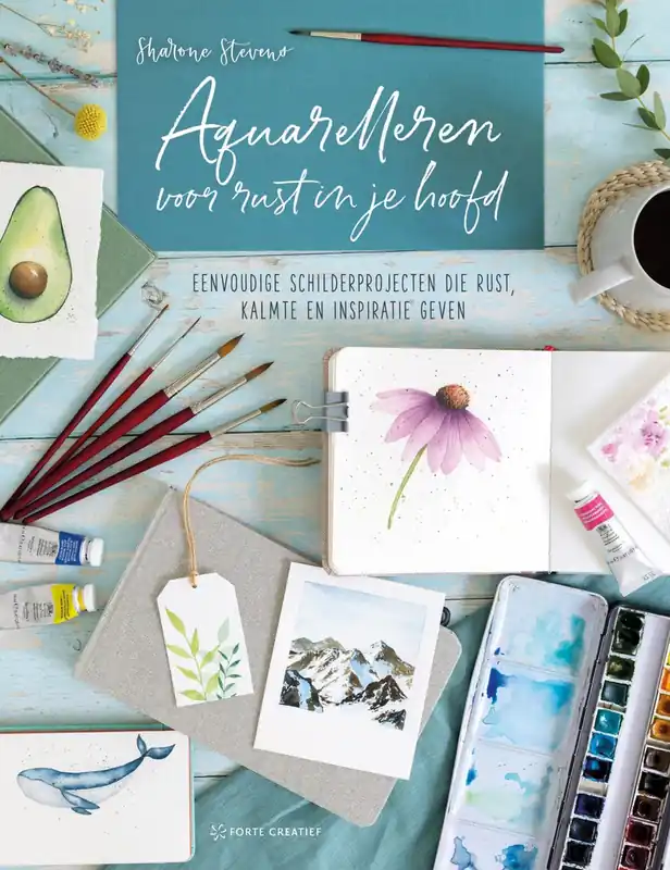 Aquarelleren voor rust in je hoofd, Sharona Stevens Veilige Betaling