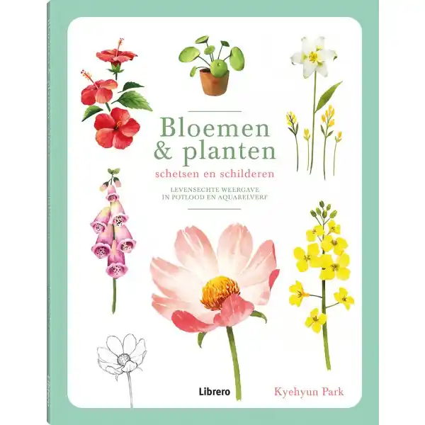 Shop Nu Bloemen & planten schetsen en schilderen – Kyehyun Park
