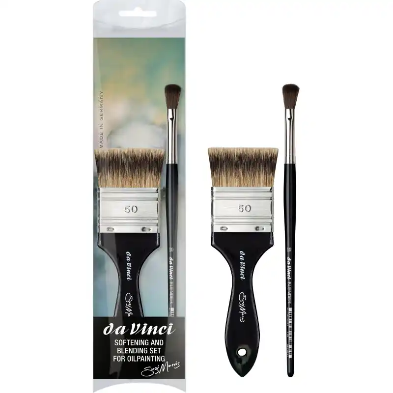 Koop Vandaag Da Vinci softening and blending set for oilpainting – set 11748
