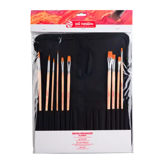 ArtCreation penselen synthetisch – set 10 in etui Bestseller