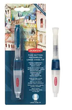 Derwent waterbrush – large chisel tip Bestseller