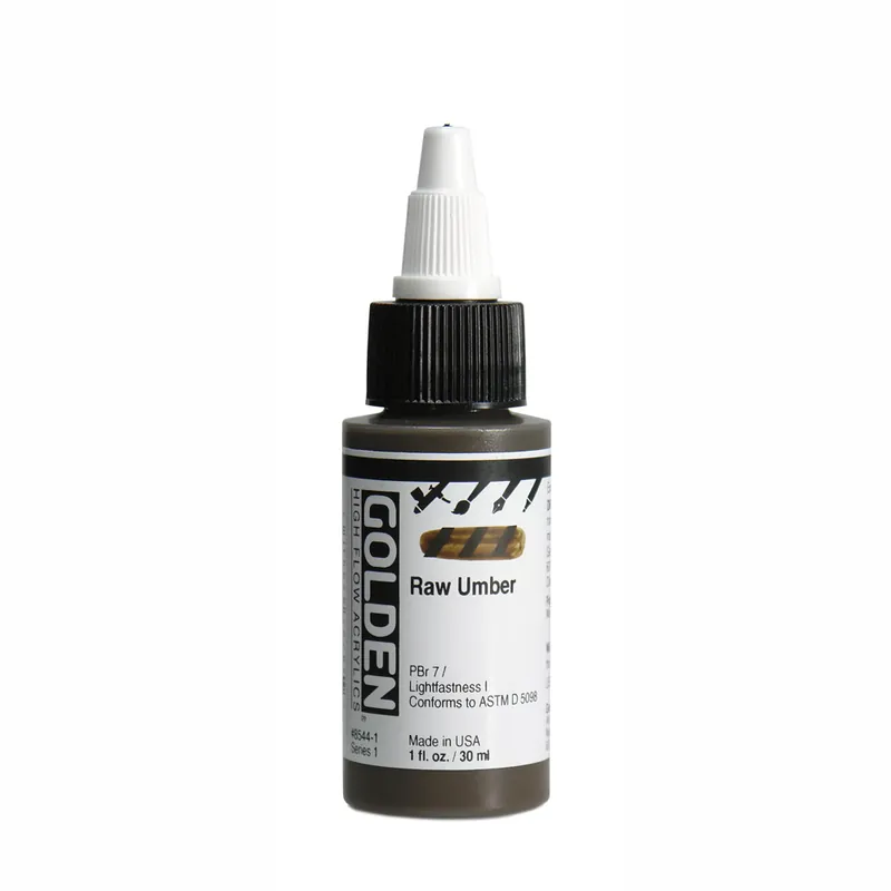 Golden high flow acrylics 30ml – S1 – 8544 raw umber Favoriet