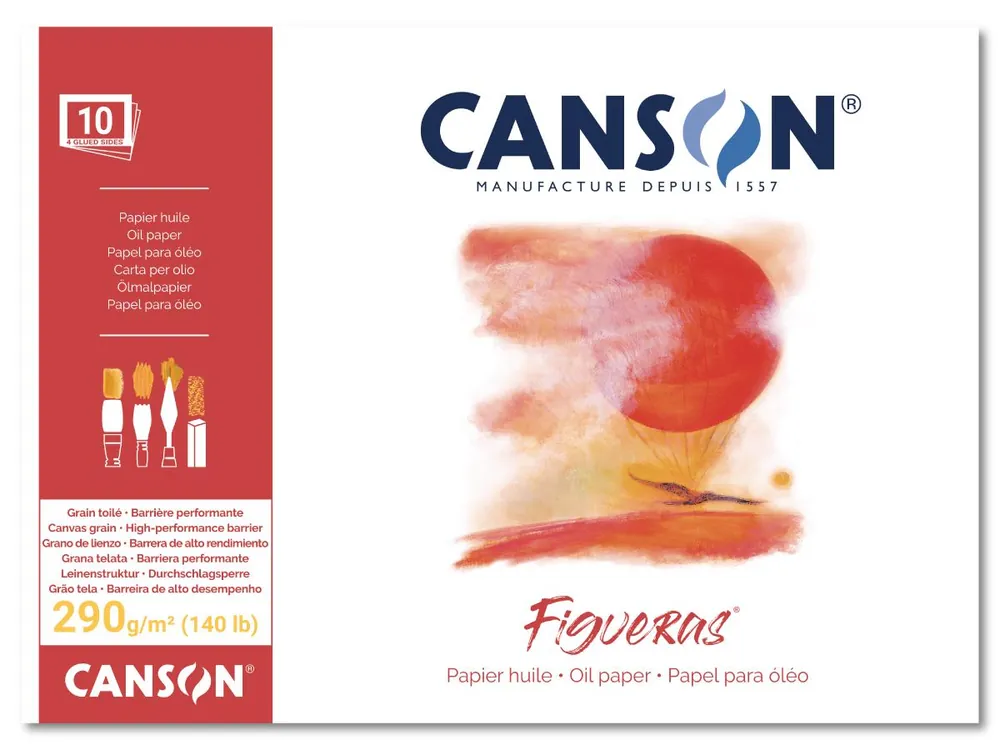 Bestseller Canson Figueras olieverfpapier 33 x 41 1-zijdig verlijmd