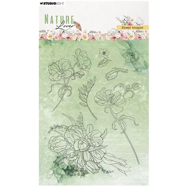 Koop Vandaag Clearstamp Studio light – 592 flower bouquet