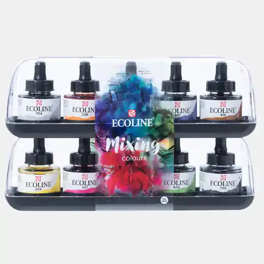 Gratis Retour Ecoline 30ml – set mixing colours