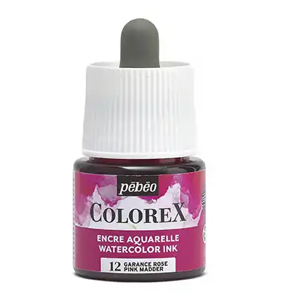 Seizoensaanbieding Pebeo colorex 45ml – 12 pink madder