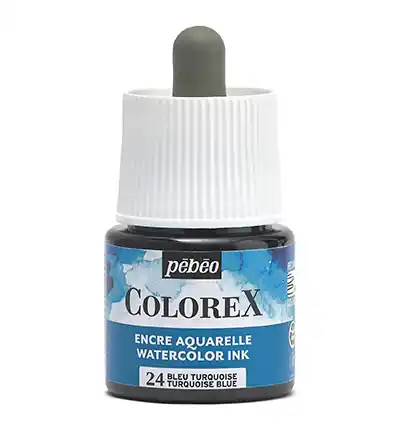 Direct Verzonden Pebeo colorex 45ml – 24 turquoise blue