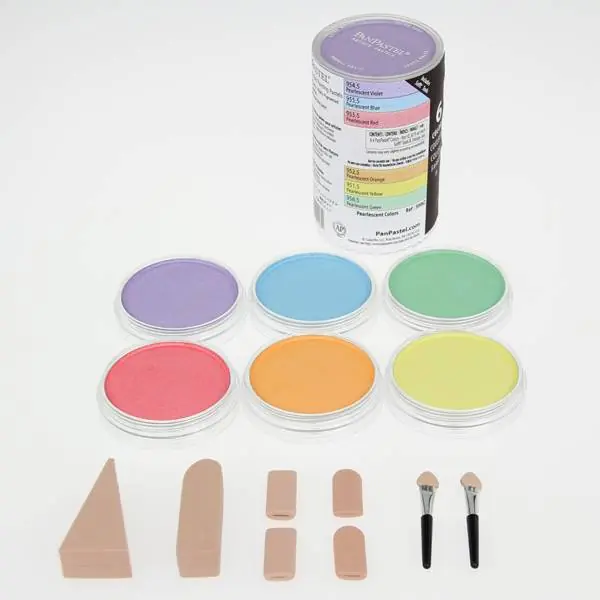 PanPastel – set 6 pearlescent Superprijs