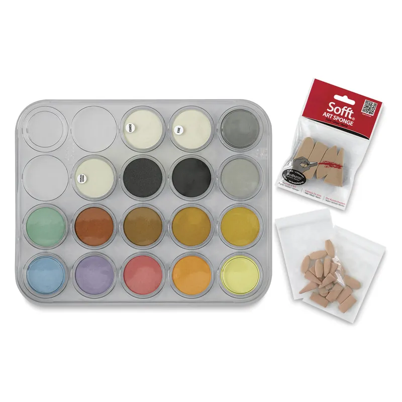 PanPastel – Metallics, Pearlscents & Medium set Gratis Verzending