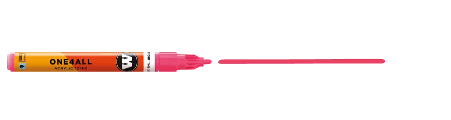 Molotow acrylmarker 2mm – 262 neon red fluo Merkproduct