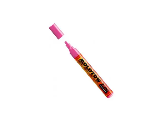Lage Prijs Molotow acrylmarker 4mm – 217 neonroze