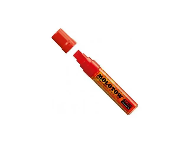 Molotow acrylmarker 15mm 013 traffic red Beperkte Voorraad