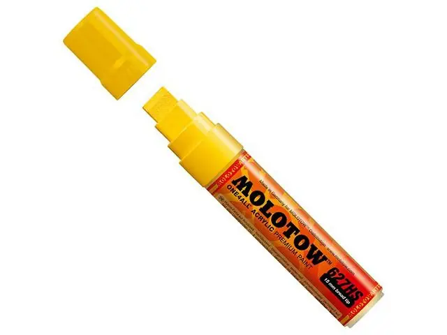 Weekendaanbieding Molotow acrylmarker 15mm 006 zinkgeel