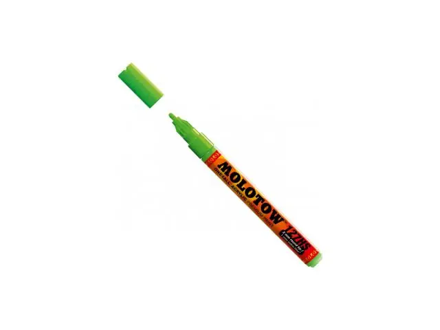 Molotow acrylmarker 2mm – 219 neon groen Tijdelijk Beschikbaar