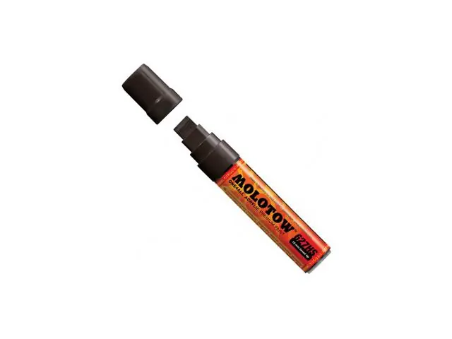 Molotow acrylmarker 15mm 180 zwart Bestel Nu
