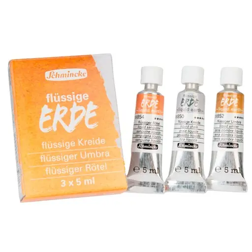Express Levering Schmincke liquid earth 3 x 5ml