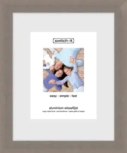 Weekendaanbieding Switch-it wissellijst XL 40 x 50 – titaan