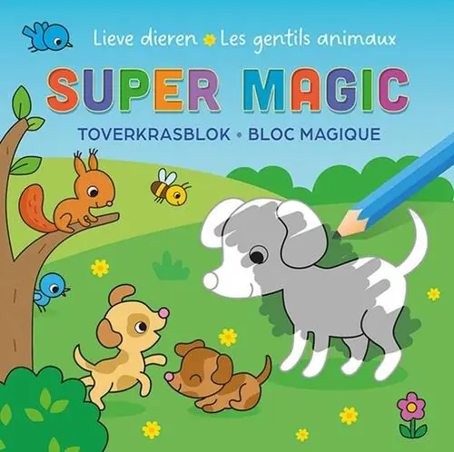 Lieve dieren, toverkrasblok Hoge Kwaliteit