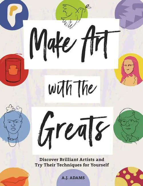 Actieprijs Make Art with the Greats, Amy-Jane Adams