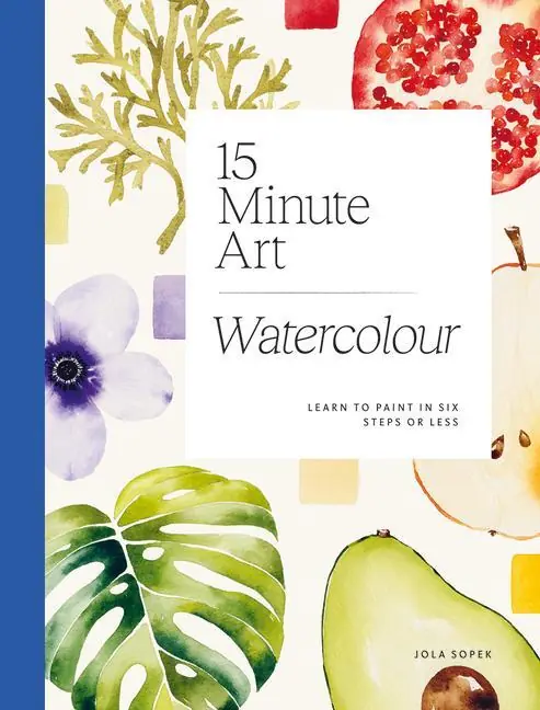 15 minute art – watercolour, Jola Sopek Alleen Vandaag