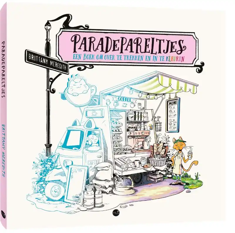 Express Levering Paradepareltjes – Een boek om over te trekken en in te kleuren