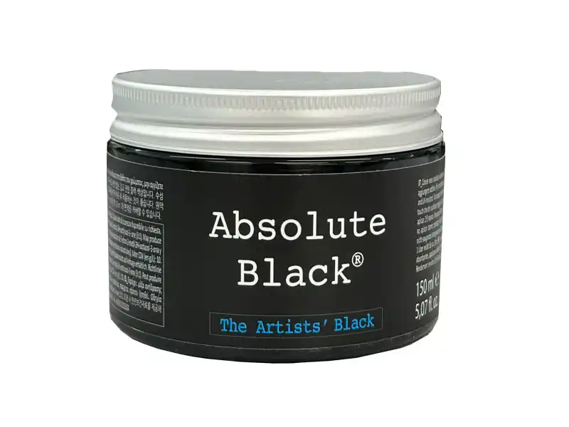 Absolute black, the artists' black – 150ml Premium