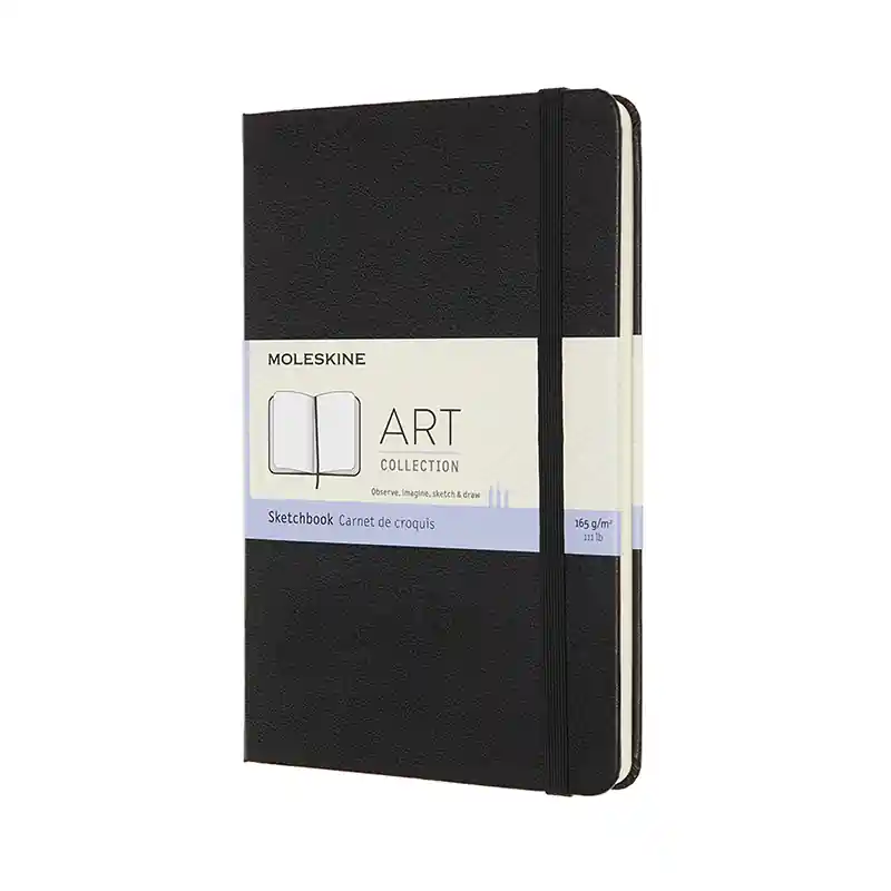 Express Levering Moleskine Sketchbook Medium Black