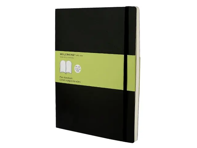 Speciale Aanbieding Moleskine Notebook XL Plain Soft Cover Black