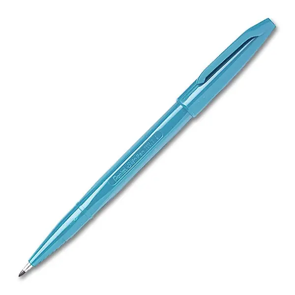 Nieuw Pentel sign S520 lichtblauw