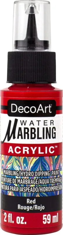Superprijs Decoart marbling 59ml – 03 rood
