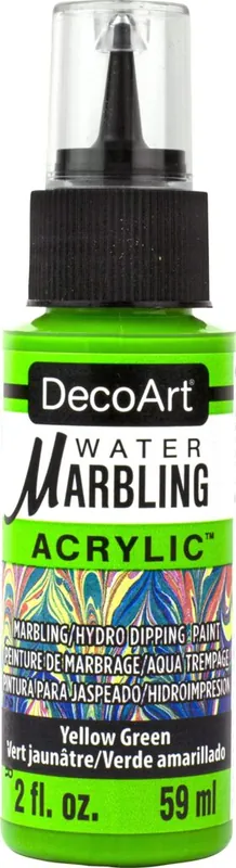 Decoart marbling 59ml – 09 geel groen Meest Verkocht