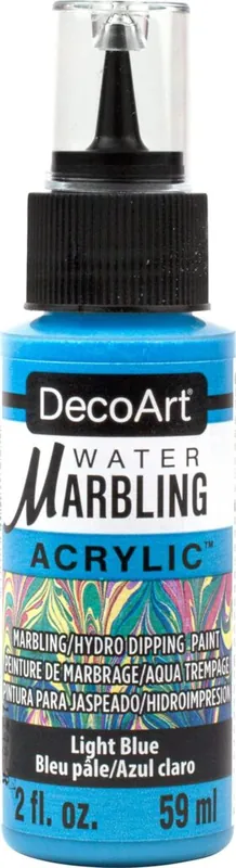 Decoart marbling 59ml – 15 licht blauw Superprijs