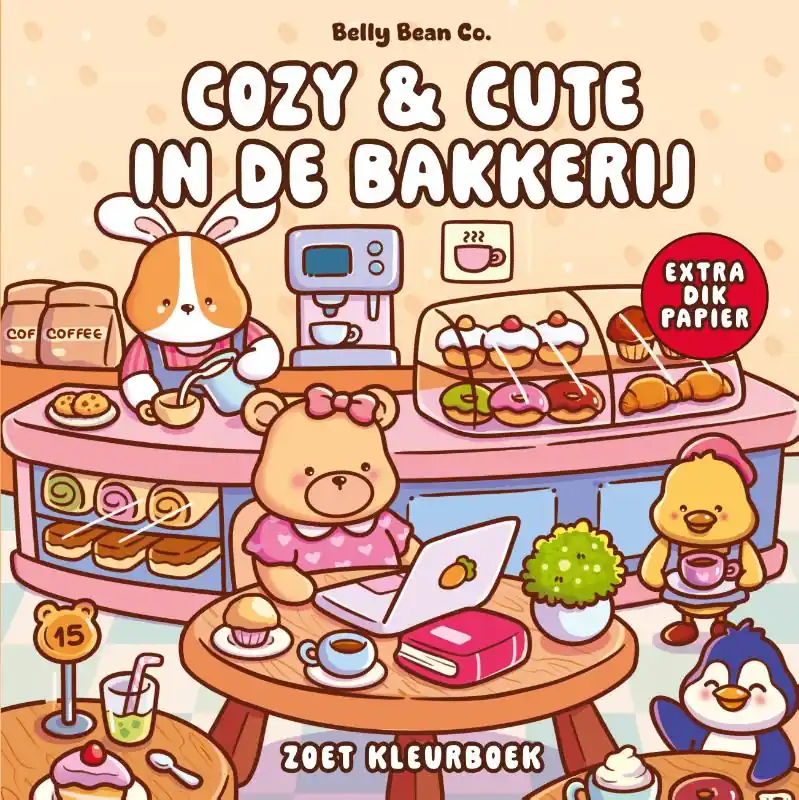Gratis Verzending Cozy & cute in de bakkerij – Belly Bean co.