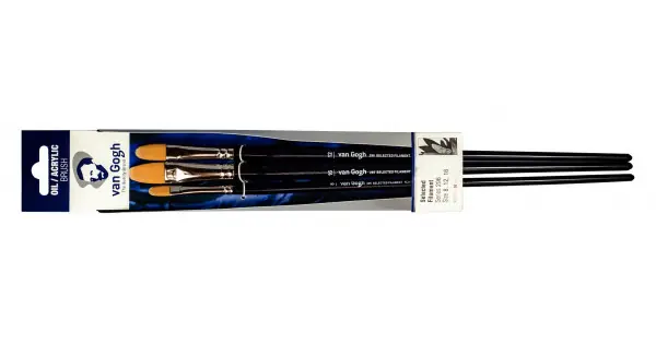 Van Gogh penselen serie 296 – set 8/12/16 kattentong Dagaanbieding