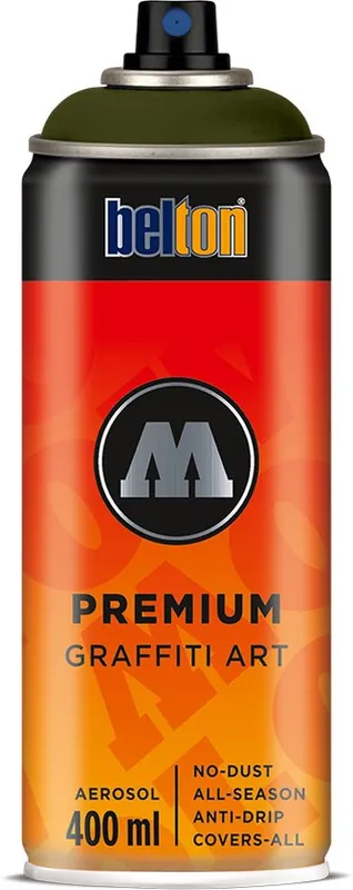 Molotow – Belton premium 400ml – 173 evil olive Hoge Kwaliteit